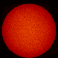 Image of Sun's chromosphere