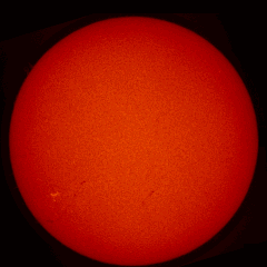 Image of Sun's chromosphere