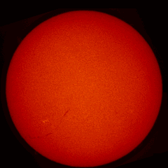 Image of Sun's chromosphere