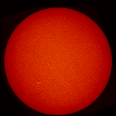 Image of Sun's chromosphere