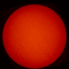 Image of Sun's chromosphere