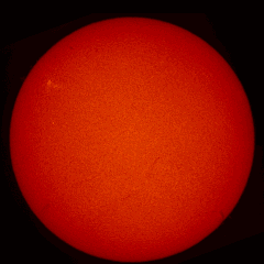 Image of Sun's chromosphere