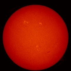 Image of Sun's chromosphere