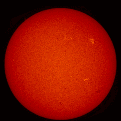 Image of Sun's chromosphere