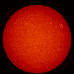 Image of Sun's chromosphere