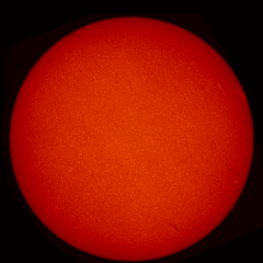 Image of Sun's chromosphere