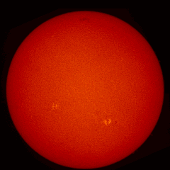 Image of Sun's chromosphere