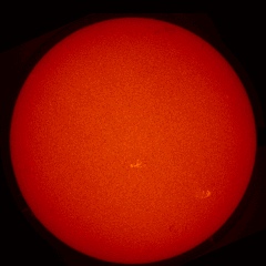 Image of Sun's chromosphere