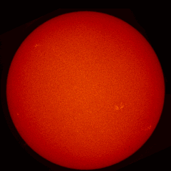 Image of Sun's chromosphere