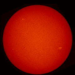 Image of Sun's chromosphere