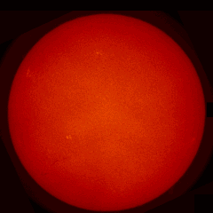 Image of Sun's chromosphere