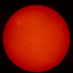 Image of Sun's chromosphere