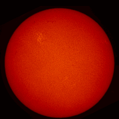 Image of Sun's chromosphere