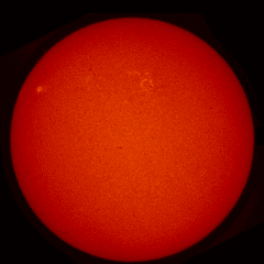 Image of Sun's chromosphere