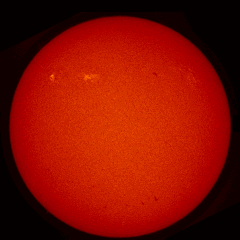 Image of Sun's chromosphere