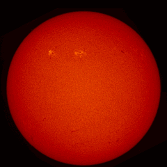 Image of Sun's chromosphere