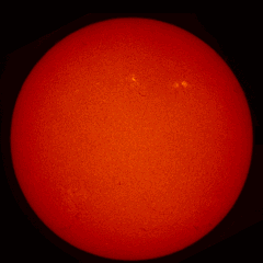 Image of Sun's chromosphere