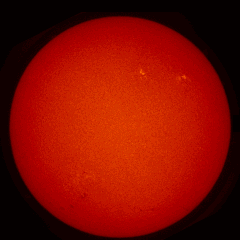 Image of Sun's chromosphere