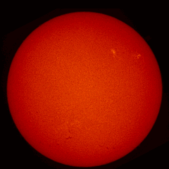 Image of Sun's chromosphere