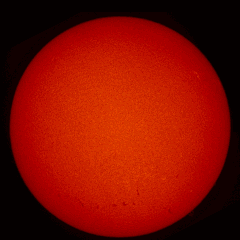 Image of Sun's chromosphere