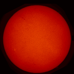 Image of Sun's chromosphere