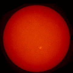 Image of Sun's chromosphere