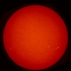 Image of Sun's chromosphere