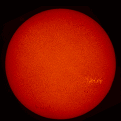 Image of Sun's chromosphere