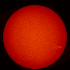 Image of Sun's chromosphere