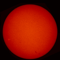 Image of Sun's chromosphere