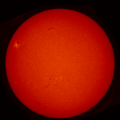 Image of Sun's chromosphere