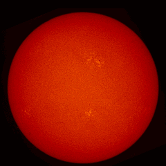 Image of Sun's chromosphere