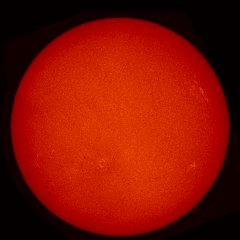 Image of Sun's chromosphere