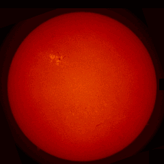 Image of Sun's chromosphere