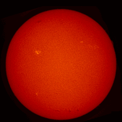 Image of Sun's chromosphere