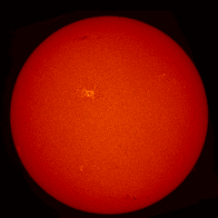 Image of Sun's chromosphere