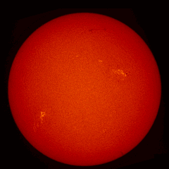 Image of Sun's chromosphere