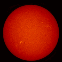 Image of Sun's chromosphere