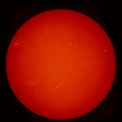 Image of Sun's chromosphere