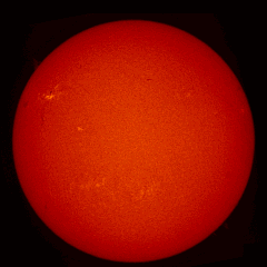 Image of Sun's chromosphere