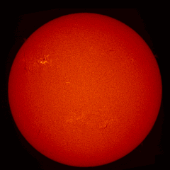 Image of Sun's chromosphere