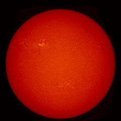 Image of Sun's chromosphere