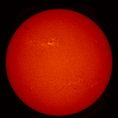 Image of Sun's chromosphere