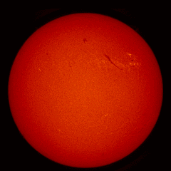 Image of Sun's chromosphere