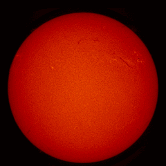 Image of Sun's chromosphere