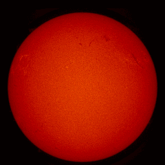 Image of Sun's chromosphere