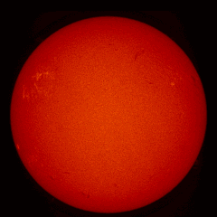 Image of Sun's chromosphere