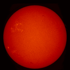 Image of Sun's chromosphere