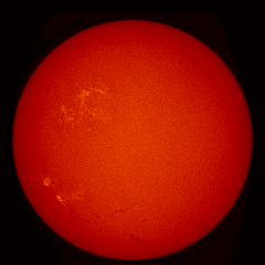 Image of Sun's chromosphere