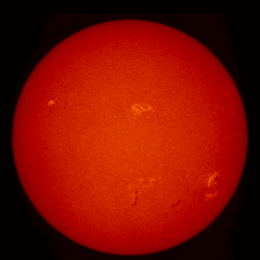 Image of Sun's chromosphere